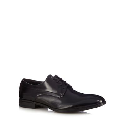 Hammond & Co. by Patrick Grant Black patent leather Derby shoes